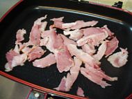 培根炒玻璃菜