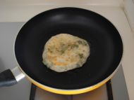 山野菜肉末馅饼