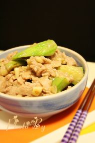 肉丝炒丝瓜