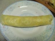 蛋皮韭菜卷—妈妈菜