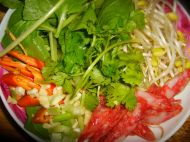 青菜豆芽炒面