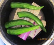 蒸茄子辣椒