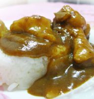 咖哩鸡腿饭