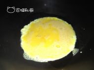 鸡蛋黄瓜炒培根