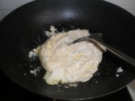 小葱炒豆渣