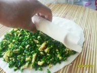 韭菜鸡蛋大饼