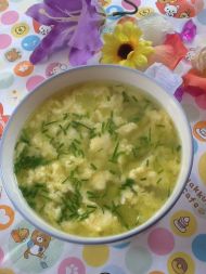 蚕豆蛋汤
