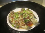 清蒸豉汁太阳鱼