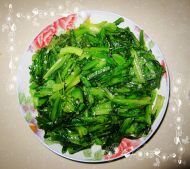 豆豉油麦菜