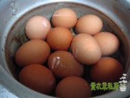 爆腌鸡蛋