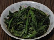 豆豉油麦菜