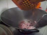 肉片炒黑木耳