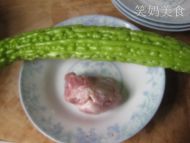 肉炒苦瓜圈