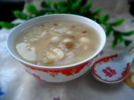 百合莲子绿豆粥