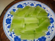 莴笋木耳炒肉片