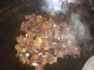 莴笋木耳炒肉片