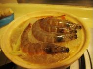 鲜虾粉丝煲