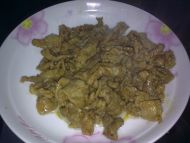 木耳胡萝卜炒肉片