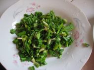 青蒜炒鸡蛋