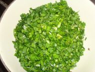 韭菜粉条合子