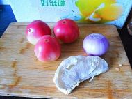 洋葱柚子炒番茄