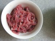 香菇炒肉丝