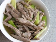 香菇炒肉丝