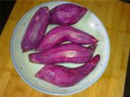 奶香紫薯培根春卷