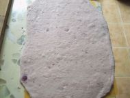 紫薯豆沙花卷