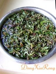 苦菜鸡蛋饼