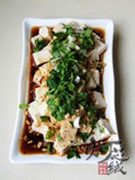 香辣嫩豆腐