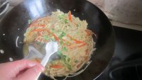 胡萝卜鸡蛋打卤面