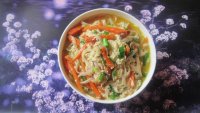 胡萝卜鸡蛋打卤面