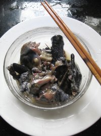 乌鸡核桃粥