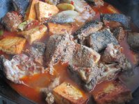 鲶鱼焖豆腐