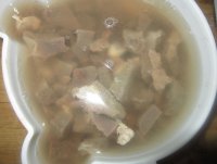 菠菜猪肝粥