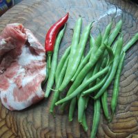 四季豆炒肉