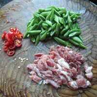 四季豆炒肉