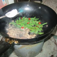 四季豆炒肉
