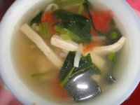 菠菜豆腐汤