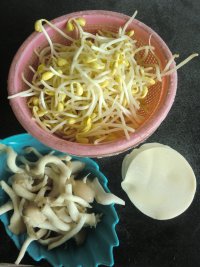 黄豆芽蒸饺