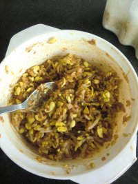 黄豆芽蒸饺