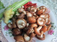 蚝油香菇