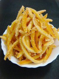 挂霜橙皮丝