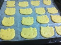 hello kitty猫牛奶饼干