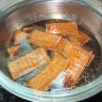 蒜米辣椒拌卤豆腐丝