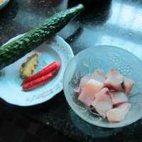黄瓜煮鱼