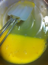 6寸抹茶戚风蛋糕
