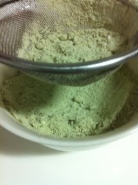 6寸抹茶戚风蛋糕