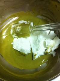 6寸抹茶戚风蛋糕